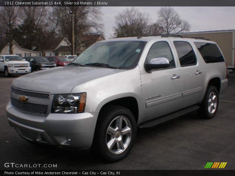 Silver Ice Metallic / Ebony 2012 Chevrolet Suburban LS 4x4