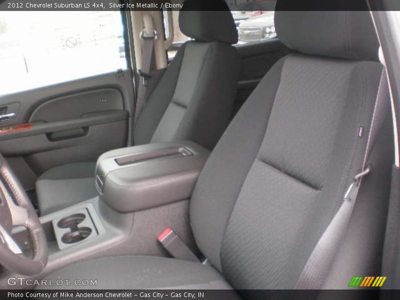 Silver Ice Metallic / Ebony 2012 Chevrolet Suburban LS 4x4
