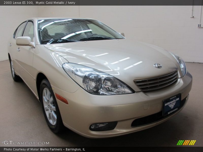 Mystic Gold Metallic / Ivory 2003 Lexus ES 300