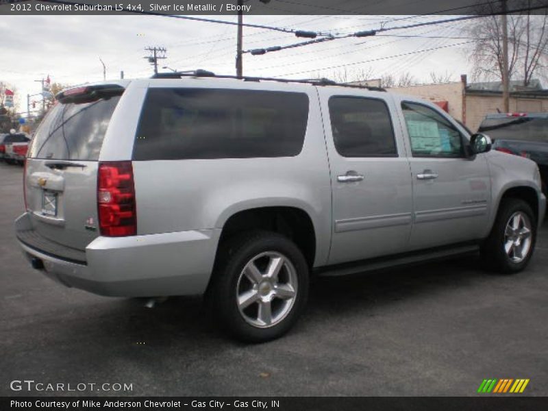 Silver Ice Metallic / Ebony 2012 Chevrolet Suburban LS 4x4