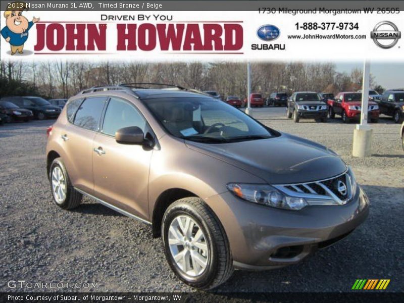 Tinted Bronze / Beige 2013 Nissan Murano SL AWD