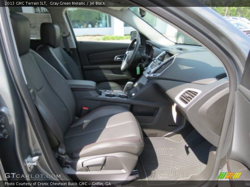 Gray Green Metallic / Jet Black 2013 GMC Terrain SLT