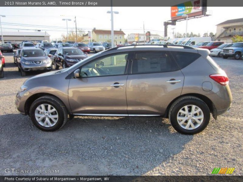 Tinted Bronze / Beige 2013 Nissan Murano SL AWD