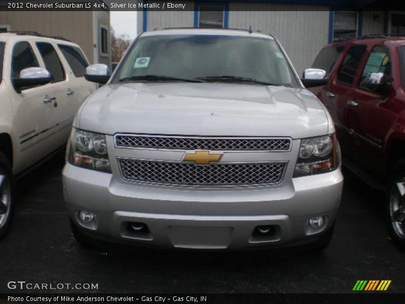 Silver Ice Metallic / Ebony 2012 Chevrolet Suburban LS 4x4