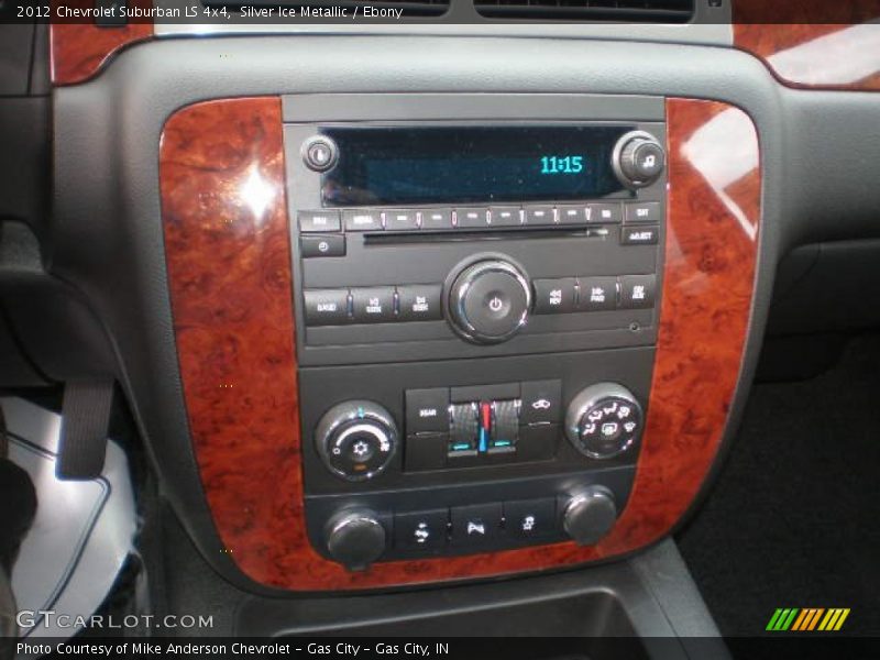 Silver Ice Metallic / Ebony 2012 Chevrolet Suburban LS 4x4