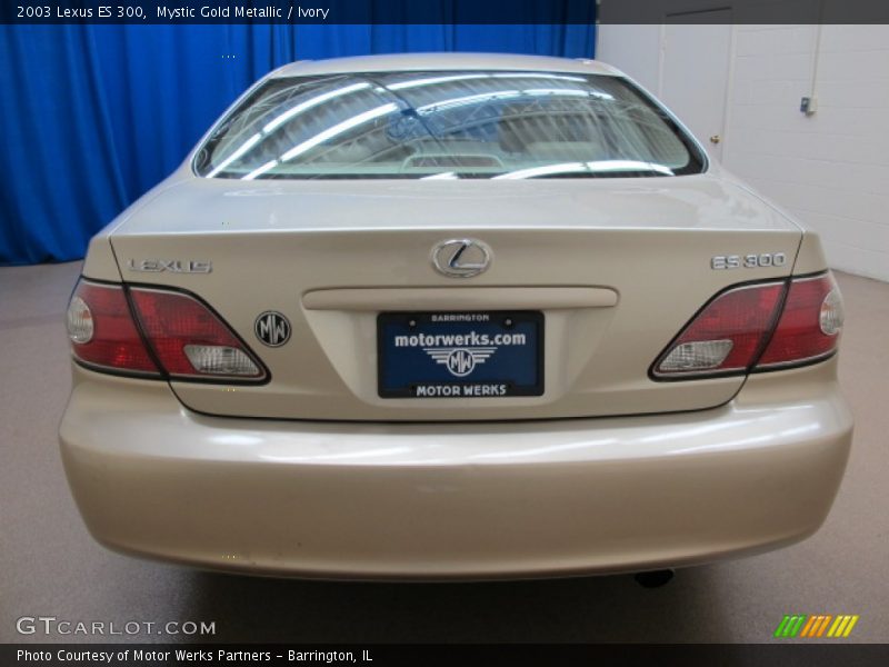 Mystic Gold Metallic / Ivory 2003 Lexus ES 300