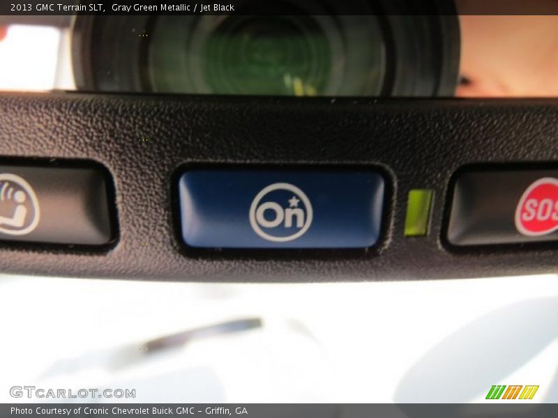 Gray Green Metallic / Jet Black 2013 GMC Terrain SLT