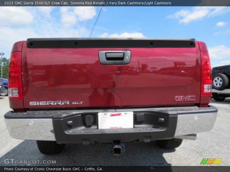 Sonoma Red Metallic / Very Dark Cashmere/Light Cashmere 2013 GMC Sierra 1500 SLT Crew Cab