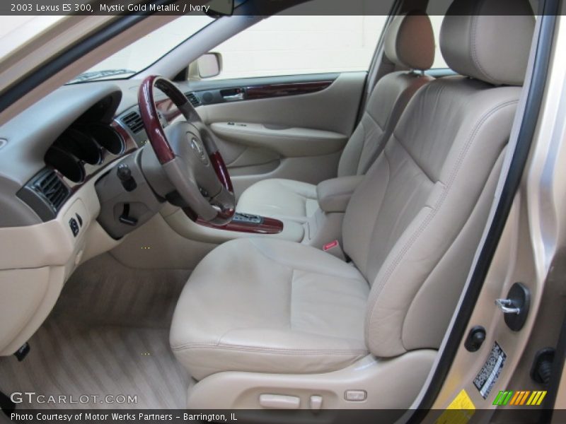 Mystic Gold Metallic / Ivory 2003 Lexus ES 300