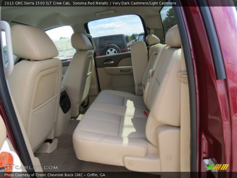Sonoma Red Metallic / Very Dark Cashmere/Light Cashmere 2013 GMC Sierra 1500 SLT Crew Cab