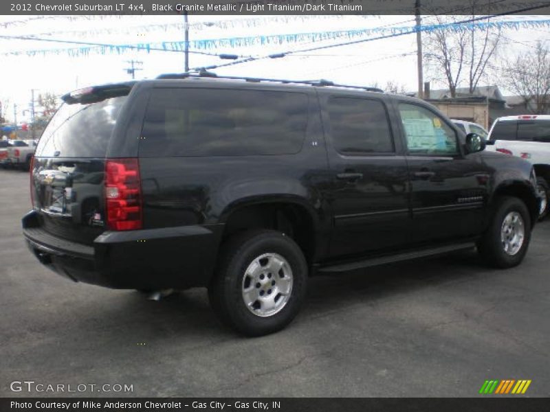 Black Granite Metallic / Light Titanium/Dark Titanium 2012 Chevrolet Suburban LT 4x4