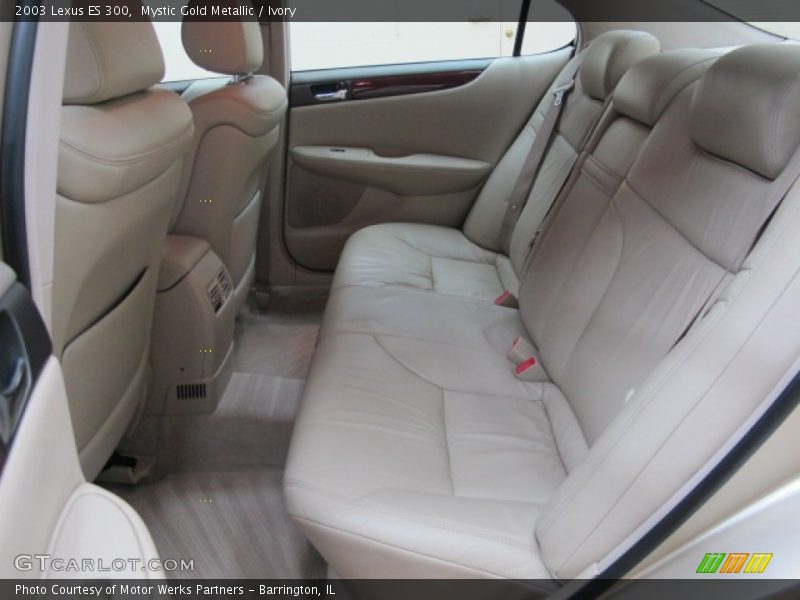 Mystic Gold Metallic / Ivory 2003 Lexus ES 300