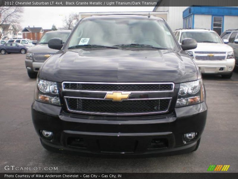 Black Granite Metallic / Light Titanium/Dark Titanium 2012 Chevrolet Suburban LT 4x4