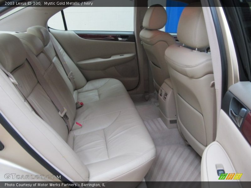 Mystic Gold Metallic / Ivory 2003 Lexus ES 300