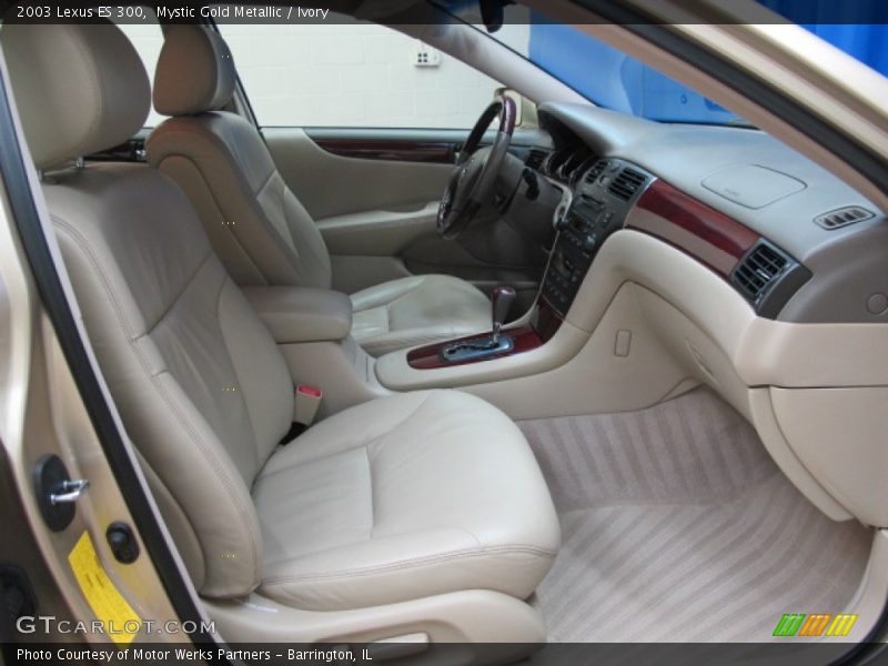 Mystic Gold Metallic / Ivory 2003 Lexus ES 300