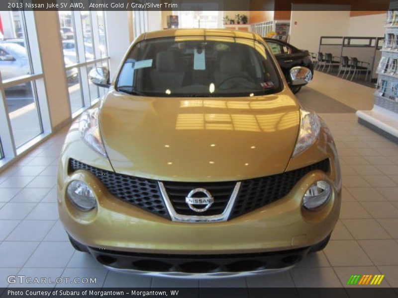 Atomic Gold / Gray/Silver Trim 2013 Nissan Juke SV AWD