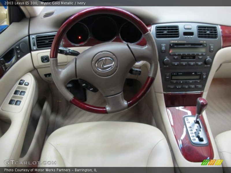Mystic Gold Metallic / Ivory 2003 Lexus ES 300