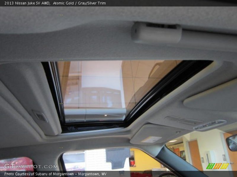 Atomic Gold / Gray/Silver Trim 2013 Nissan Juke SV AWD