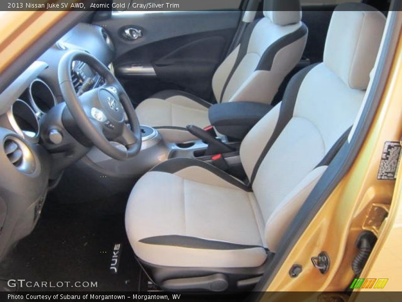 Front Seat of 2013 Juke SV AWD