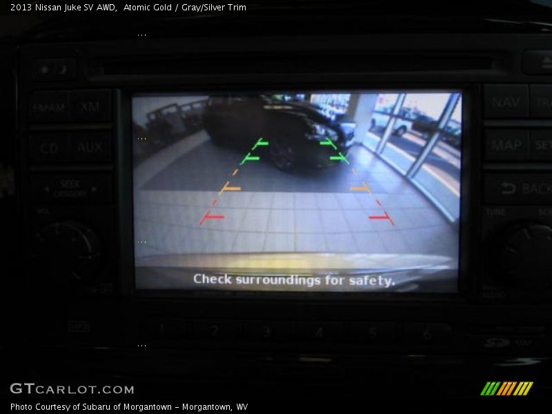 Atomic Gold / Gray/Silver Trim 2013 Nissan Juke SV AWD