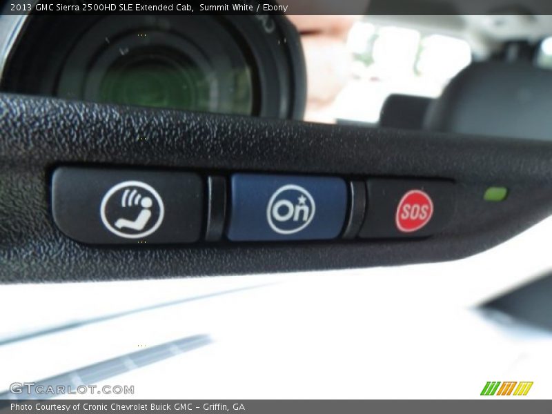 Summit White / Ebony 2013 GMC Sierra 2500HD SLE Extended Cab
