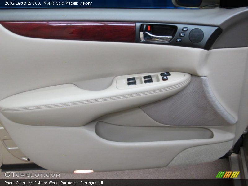 Mystic Gold Metallic / Ivory 2003 Lexus ES 300