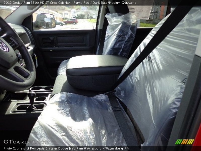 Flame Red / Dark Slate/Medium Graystone 2012 Dodge Ram 3500 HD ST Crew Cab 4x4