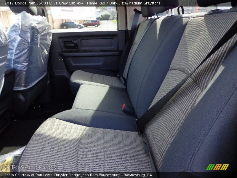 Flame Red / Dark Slate/Medium Graystone 2012 Dodge Ram 3500 HD ST Crew Cab 4x4