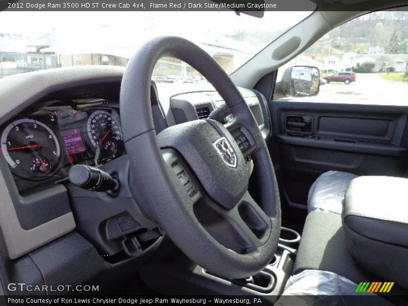 Flame Red / Dark Slate/Medium Graystone 2012 Dodge Ram 3500 HD ST Crew Cab 4x4