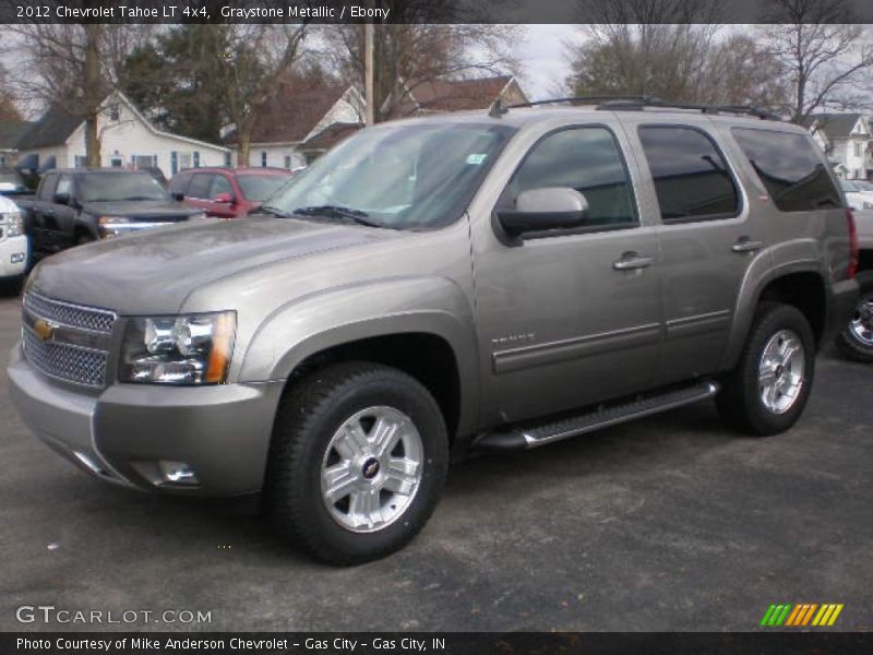 Graystone Metallic / Ebony 2012 Chevrolet Tahoe LT 4x4