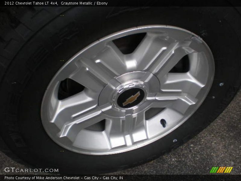 Graystone Metallic / Ebony 2012 Chevrolet Tahoe LT 4x4