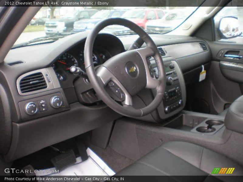 Graystone Metallic / Ebony 2012 Chevrolet Tahoe LT 4x4