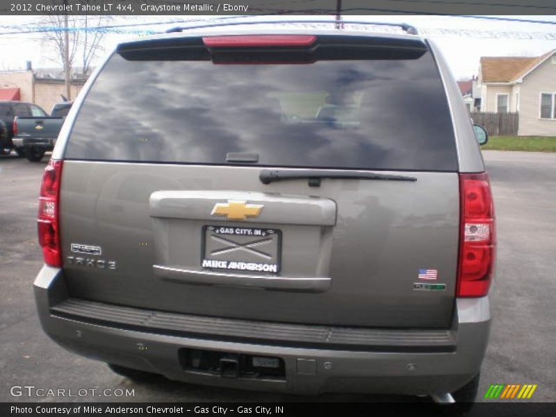 Graystone Metallic / Ebony 2012 Chevrolet Tahoe LT 4x4