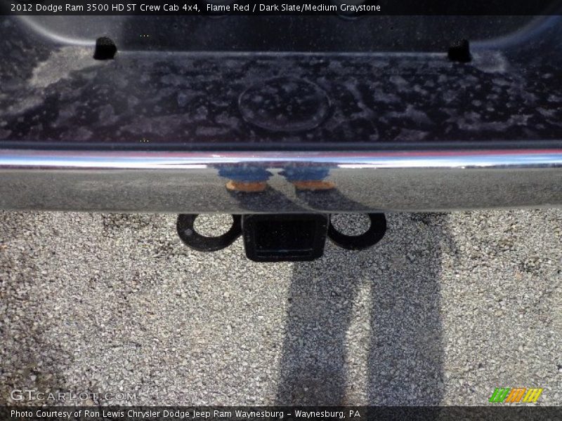 Flame Red / Dark Slate/Medium Graystone 2012 Dodge Ram 3500 HD ST Crew Cab 4x4