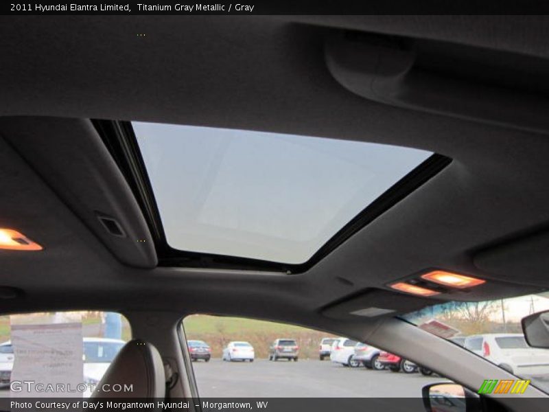Titanium Gray Metallic / Gray 2011 Hyundai Elantra Limited