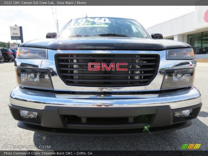Onyx Black / Ebony 2012 GMC Canyon SLE Crew Cab