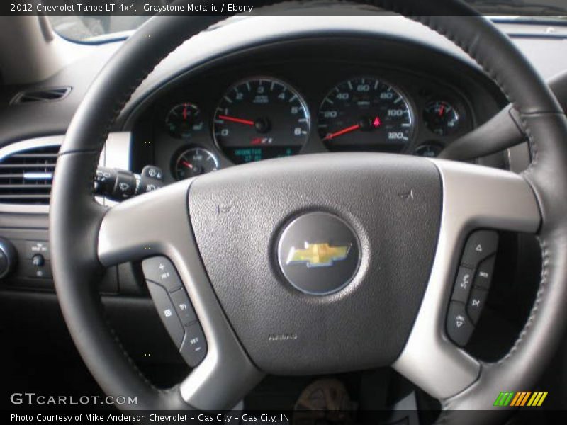 Graystone Metallic / Ebony 2012 Chevrolet Tahoe LT 4x4