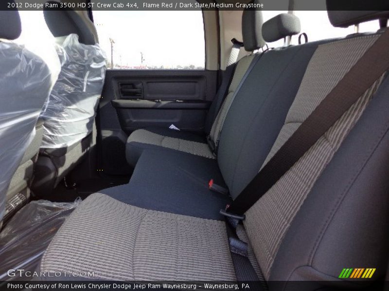 Flame Red / Dark Slate/Medium Graystone 2012 Dodge Ram 3500 HD ST Crew Cab 4x4