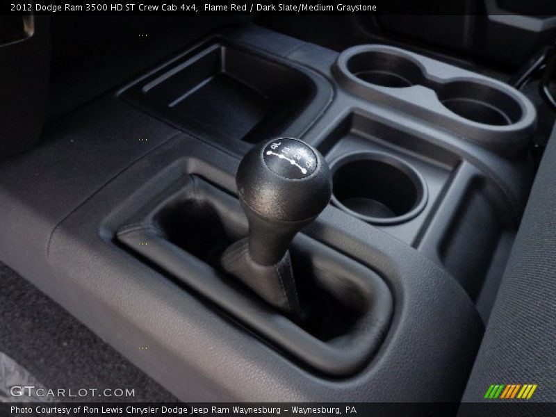 Flame Red / Dark Slate/Medium Graystone 2012 Dodge Ram 3500 HD ST Crew Cab 4x4