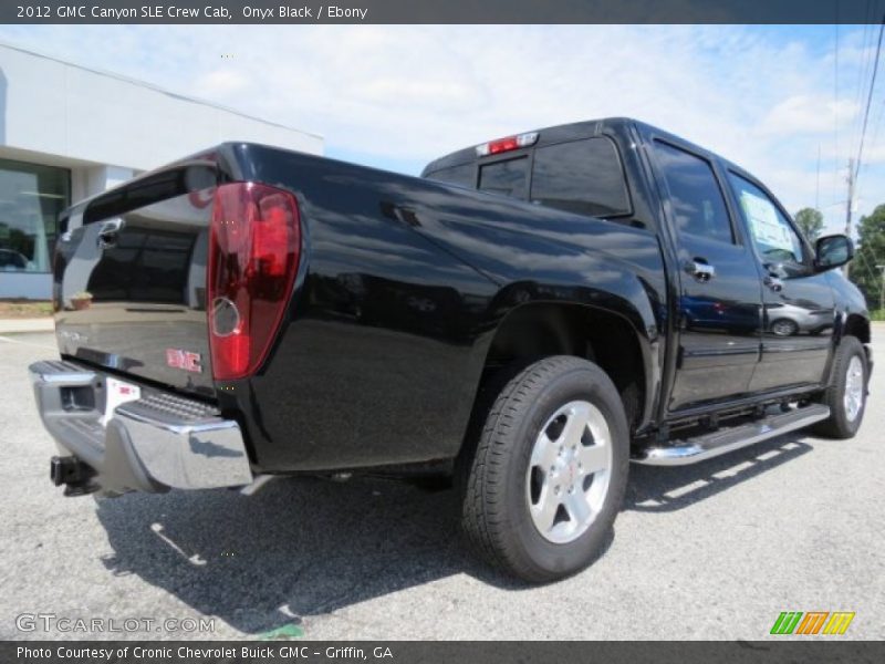 Onyx Black / Ebony 2012 GMC Canyon SLE Crew Cab