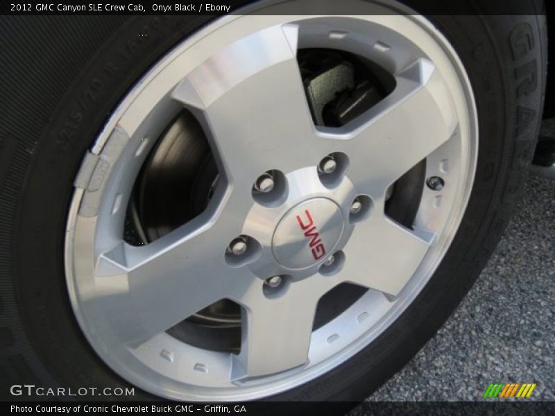 Onyx Black / Ebony 2012 GMC Canyon SLE Crew Cab