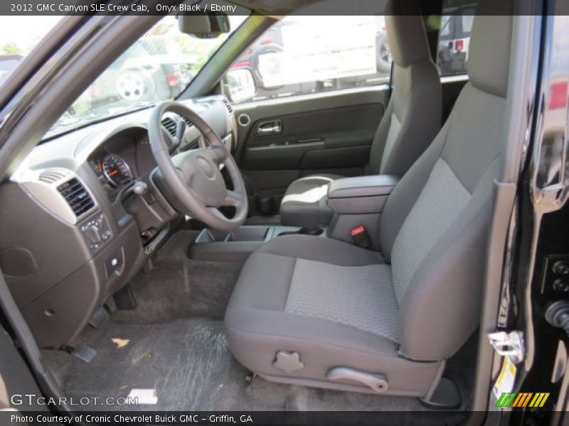 Onyx Black / Ebony 2012 GMC Canyon SLE Crew Cab
