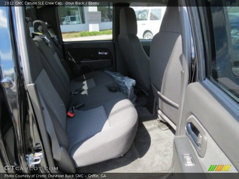 Onyx Black / Ebony 2012 GMC Canyon SLE Crew Cab