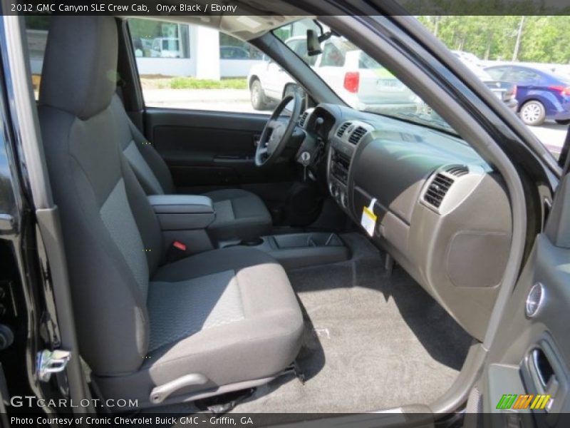 Onyx Black / Ebony 2012 GMC Canyon SLE Crew Cab