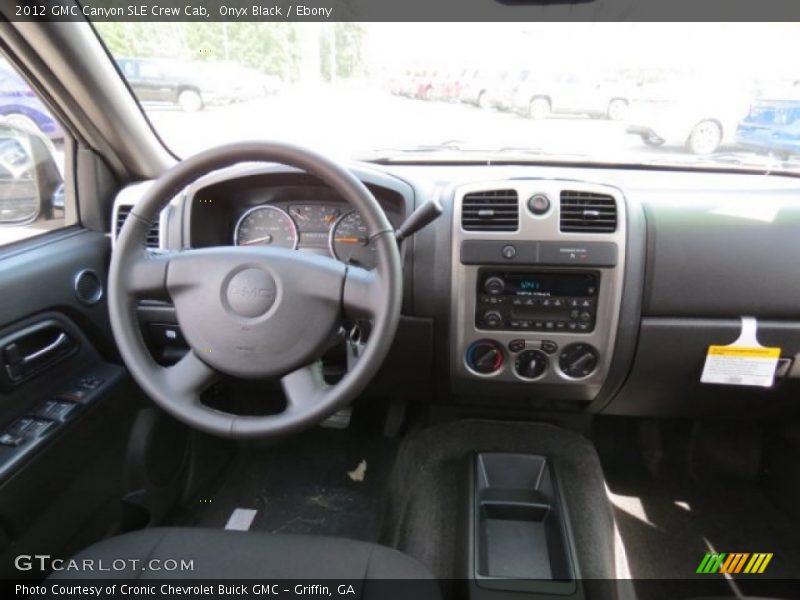 Onyx Black / Ebony 2012 GMC Canyon SLE Crew Cab