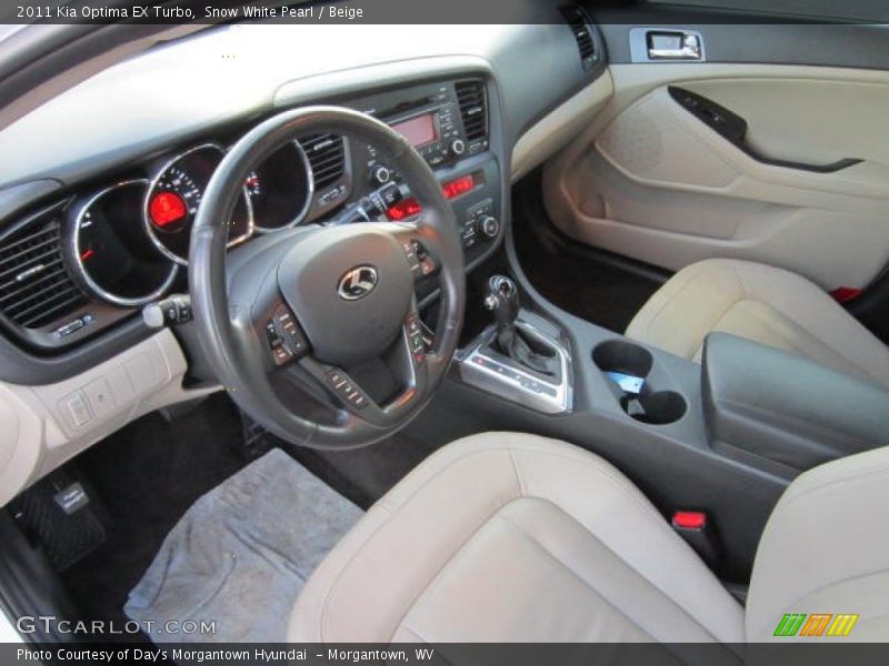 Beige Interior - 2011 Optima EX Turbo 