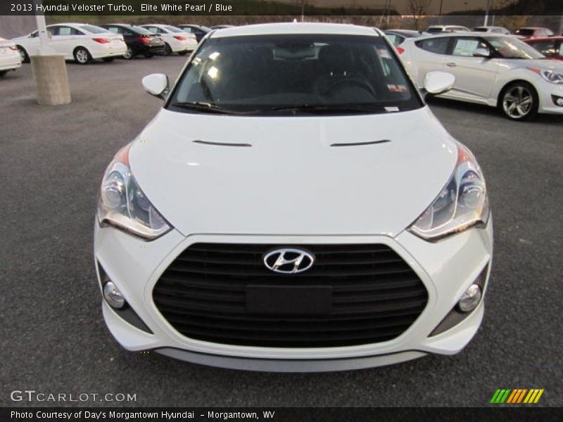  2013 Veloster Turbo Elite White Pearl