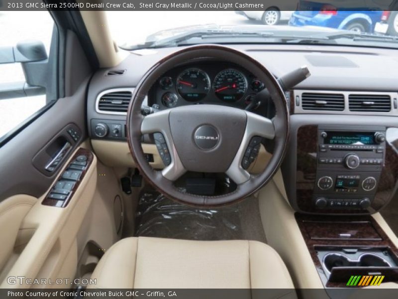  2013 Sierra 2500HD Denali Crew Cab Steering Wheel