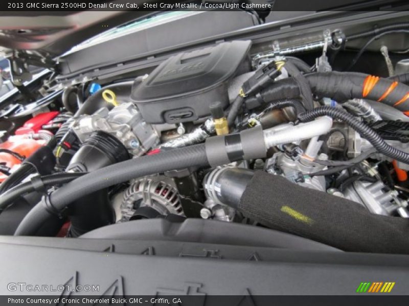  2013 Sierra 2500HD Denali Crew Cab Engine - 6.6 Liter OHV 32-Valve Duramax Turbo-Diesel V8