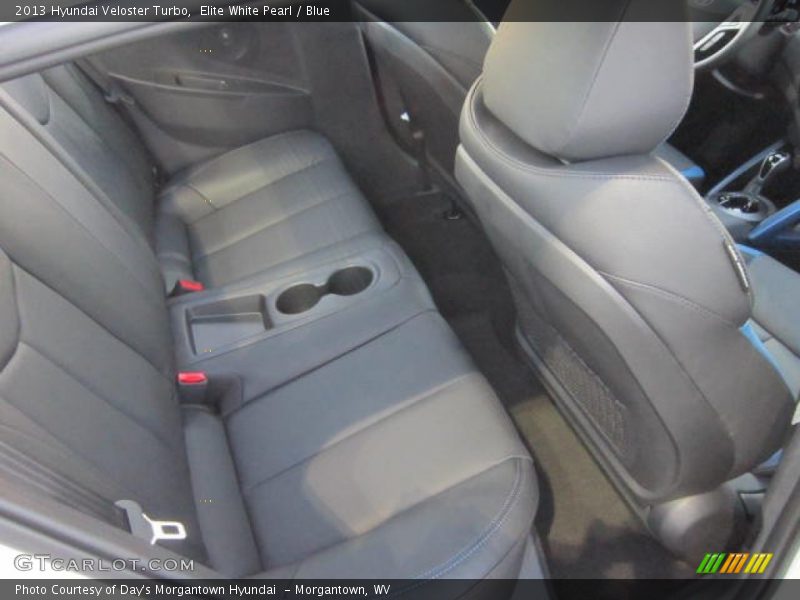 Rear Seat of 2013 Veloster Turbo